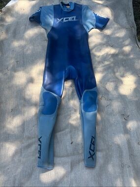 XCEL Men’s Short-Sleeve Full Wetsuit - Blue